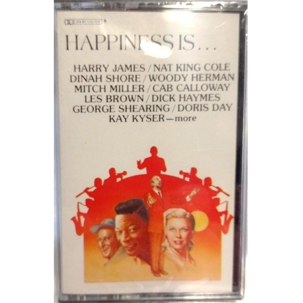 New Happiness Is Oldies Cassette Tape Nat King Cole Doris Day Cab Calloway Seal